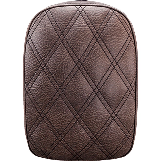 Saddlemen Detachable Pillion Pad - Lattice Stitched - Brown