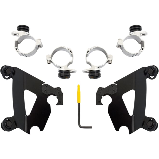 Memphis shades Cafe Mounting Kit - Black - XLC Memphis shades Cafe Mounting Kit - Black - XLC