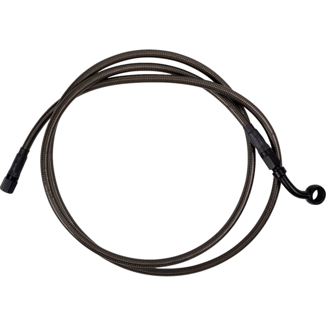 Barnett Brake Line - Upper - Carbon Coat w/ Black Fittings - +8" Barnett Brake Line - Upper - Carbon Coat w/ Black Fittings - +8"