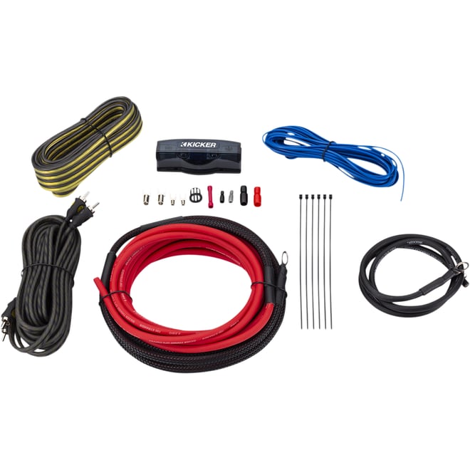 Kicker Amp Install Kit - 8 Gauge Kicker Amp Install Kit - 8 Gauge