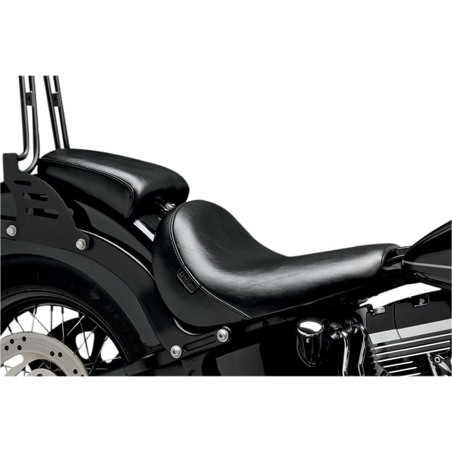 Le pera Bare Bones Pillion Pad - Smooth - Black - FXS/FLS '11-'17