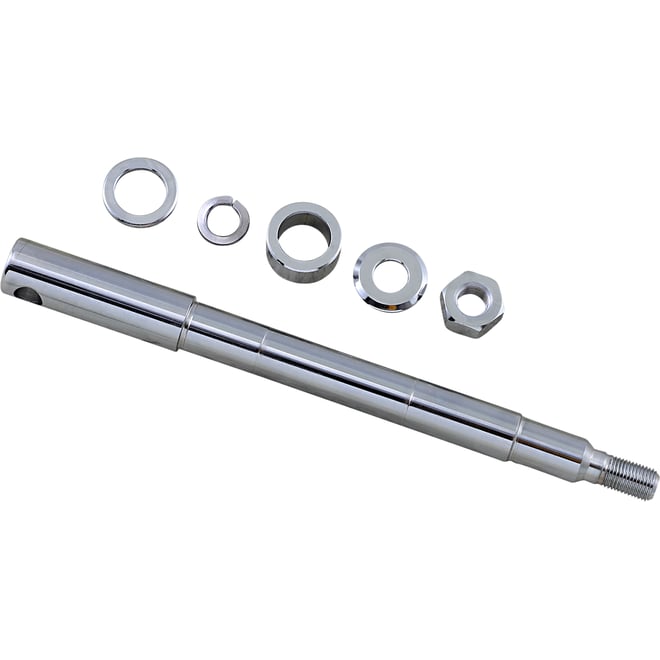 Drag specialties Axle Kit - Front - Chrome Drag specialties Axle Kit - Front - Chrome