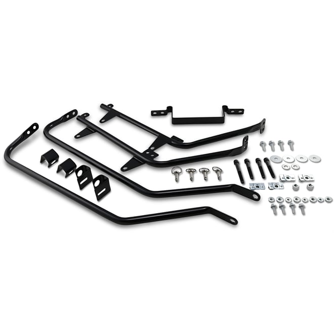 Cycle visions Saddlebag Mounts - Black - FLST '00-'07