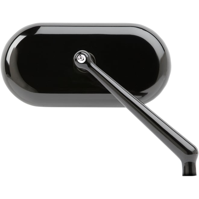 Arlen ness Mirror - Side View - Oval - Black - Right