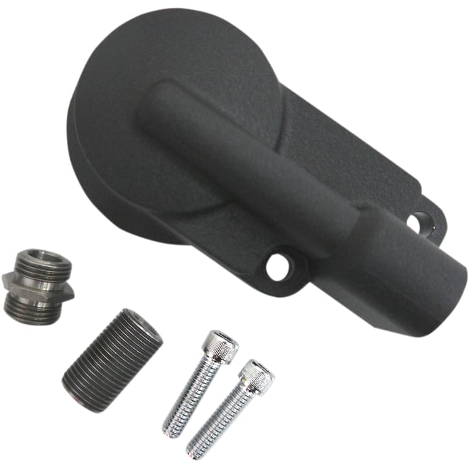 Drag specialties Oil Filter Mount - Black