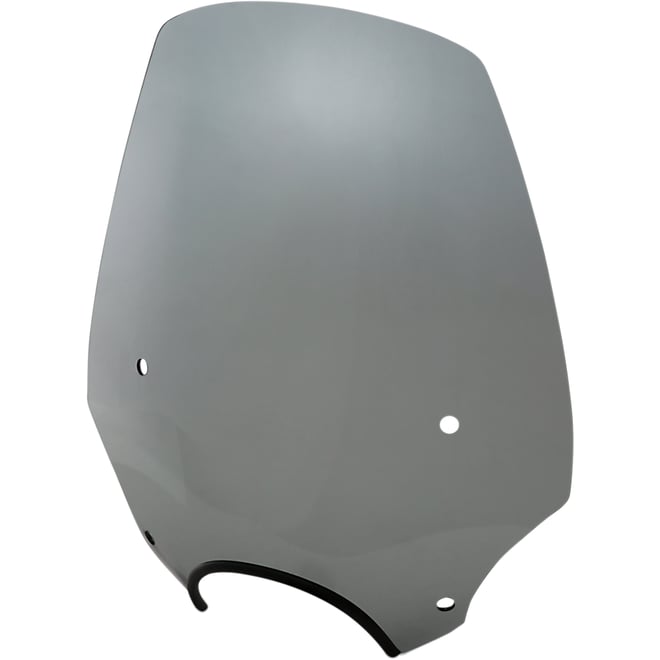 Memphis shades El Paso Windshield - 19" - 7" Headlight Cutout - Black Smoke