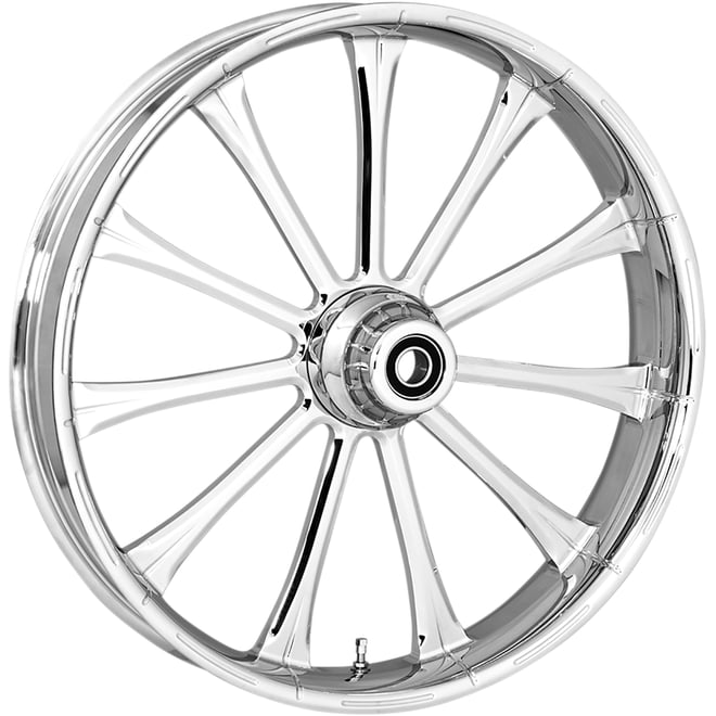 Rc components Wheel - Exile - Front - Dual Disc/without ABS - Chrome - 21x3.5