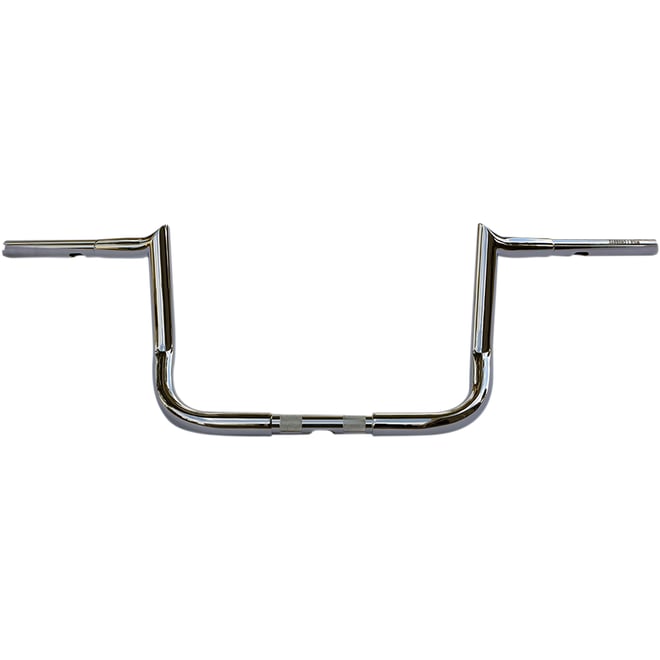 Wild 1 Handlebar - Bagger - Hooked - 10" - Chrome