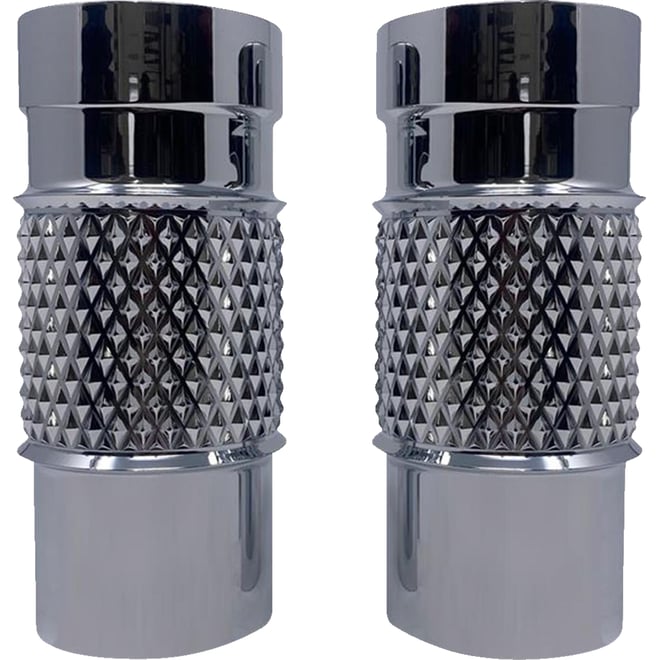 Covingtons Fork Leg Bells - Diamondback - Chrome