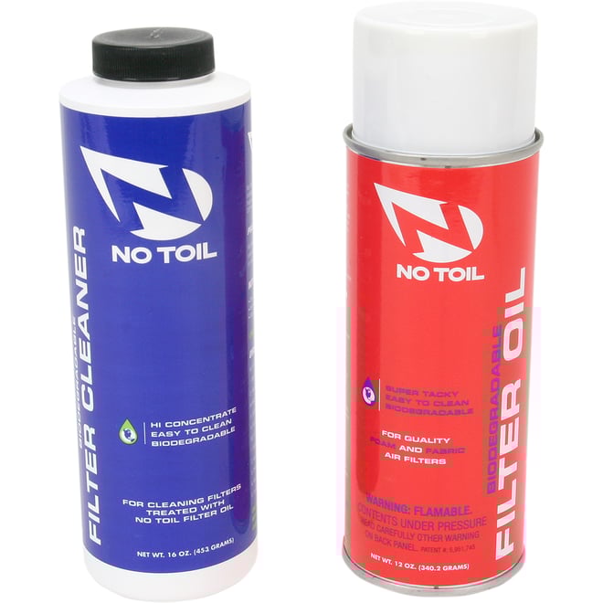 No toil Filter Oil & Cleaner Kit - Aerosol No toil Filter Oil & Cleaner Kit - Aerosol