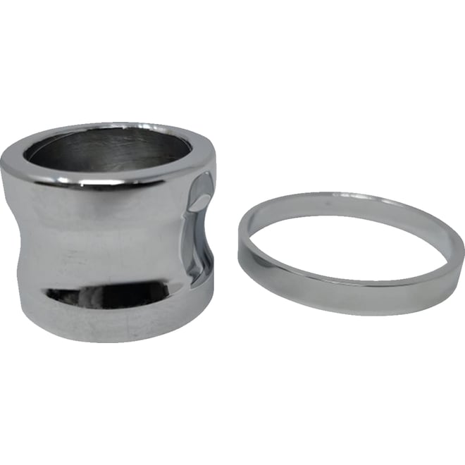 Covingtons Axle Spacer - Smooth - Chrome - ABS