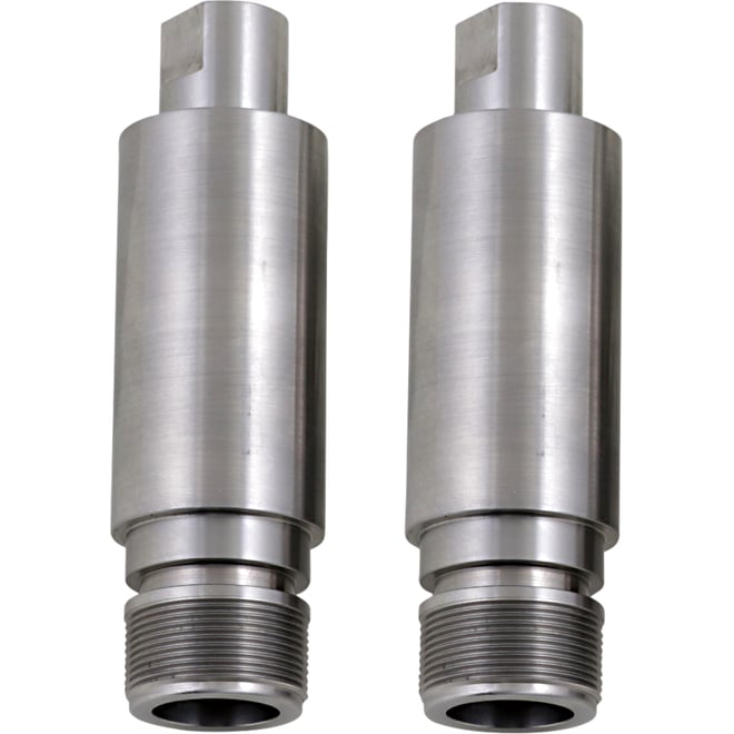 Cycle visions Chrome Fork Tube Extensions - 41 mm Diameter - Extends +3"