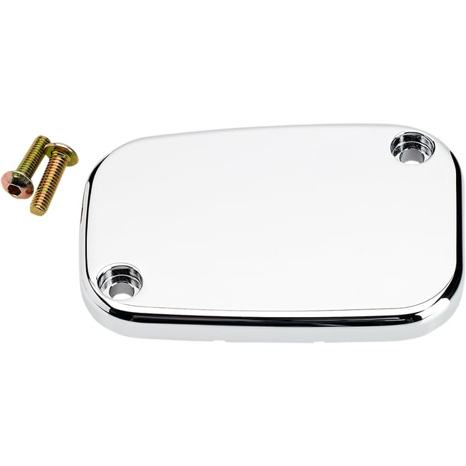 Joker machine Master Cylinder Cover - Brake - Front - Smooth - Chrome