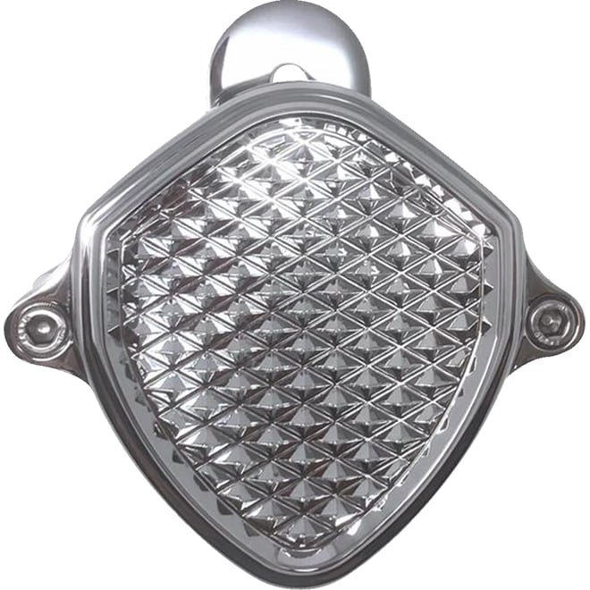 Covingtons Billet Aluminum Horn - Diamondback - Chrome