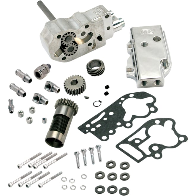 S&s cycle Oil Pump with Gears - Universal Cover - Big Twin