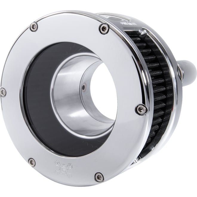 Feuling oil pump corp. BA Series Air Cleaner Kit - Chrome - Black Filter