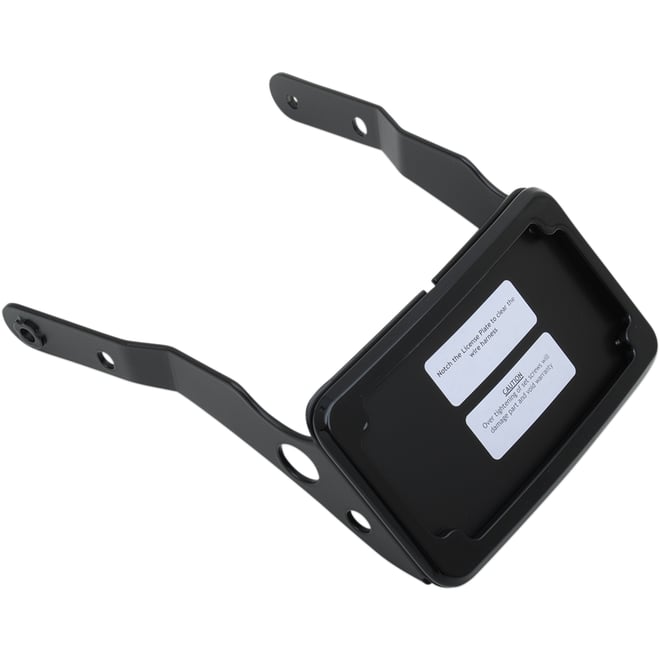 Cycle visions LP Plate Frame & Mount with Tag Light - XL - Black