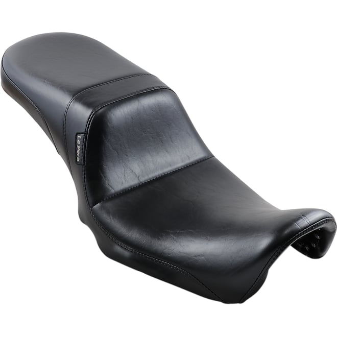 Le pera Daytona 2-Up Seat - Without Backrest - Smooth - Black - Dyna '06-'17 Le pera Daytona 2-Up Seat - Without Backrest - Smooth - Black - Dyna '06-'17