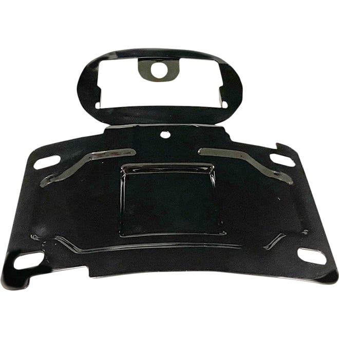 Custom dynamics License Plate Mount/Relocation - Black