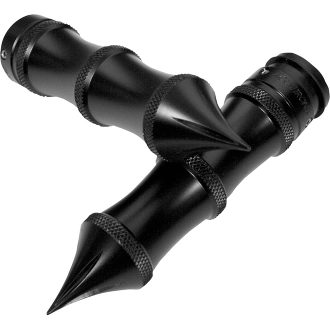Accutronix Grips - Tribal - TBW - Black Accutronix Grips - Tribal - TBW - Black