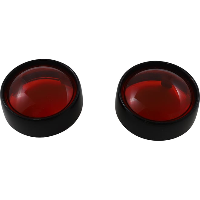 Custom dynamics Bullet Signal Lenses - Black/Red