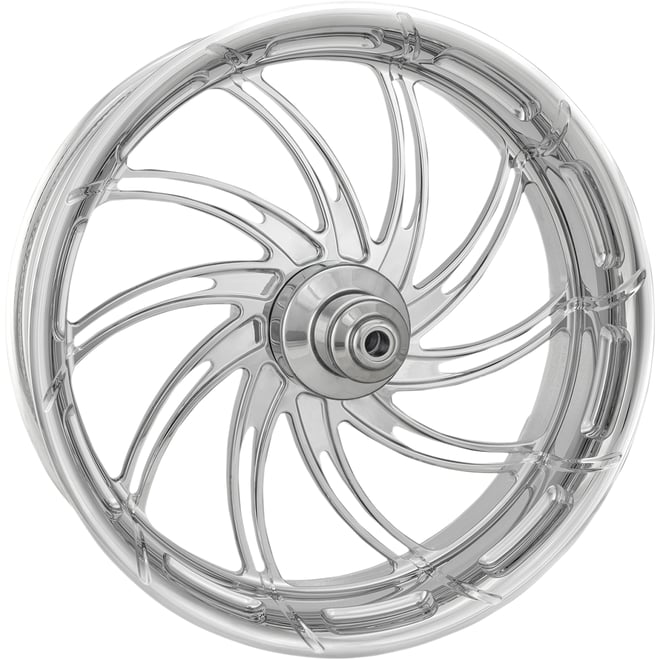 Performance machine (pm) Wheel - Supra - Front - Dual Disc/with ABS - Chrome - 21x3.5 - '08+ FL