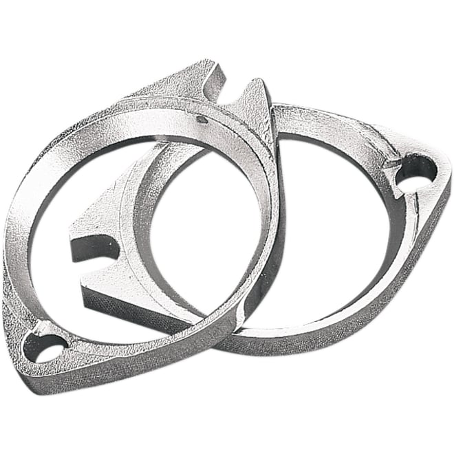 Drag specialties Intake Manifold Flanges - Chrome - Evolution Big Twin/Twin Cam/Sportster