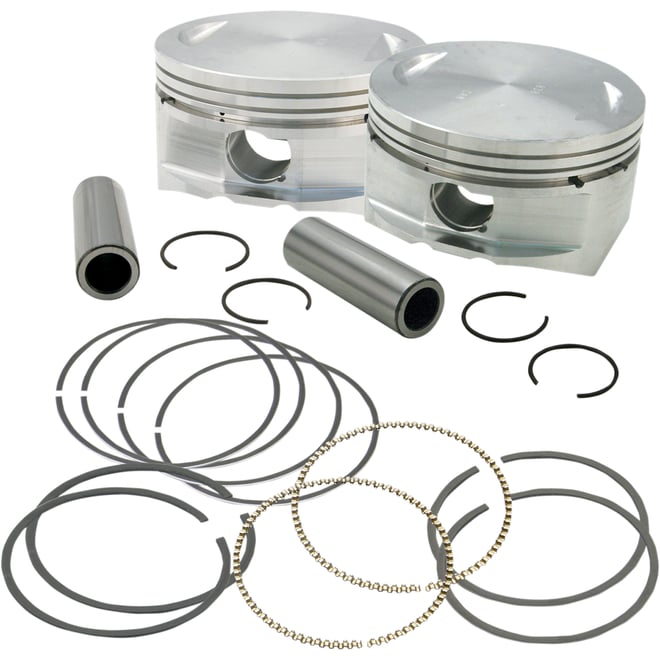 S&s cycle Piston Kit - for 97" Big Bore Kit - 3.927" - +.010 S&s cycle Piston Kit - for 97" Big Bore Kit - 3.927" - +.010