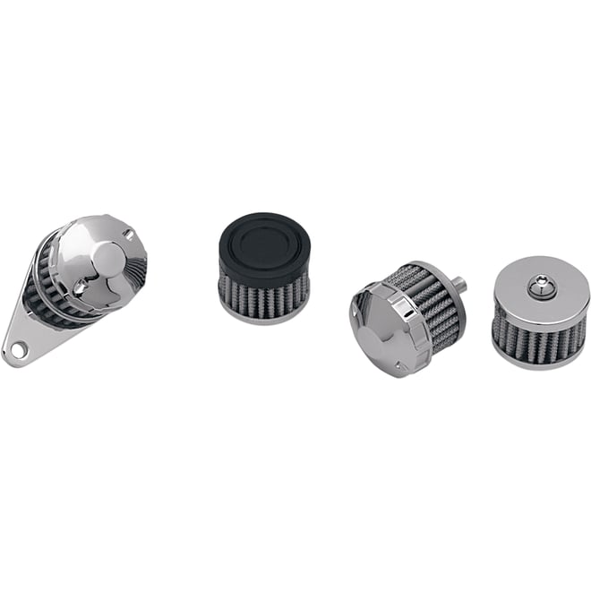 Drag specialties Crankcase Filter with Mounting Base