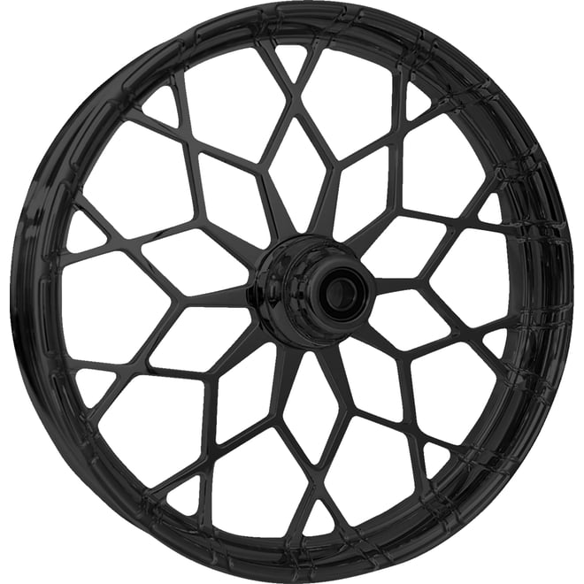 Rc components Wheel - Phenom - Front - Single Disc/with ABS - Black - 21x3.5 - FLH
