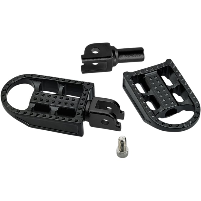 Biltwell Mushman Footpegs - Step - Black Electroplated Biltwell Mushman Footpegs - Step - Black Electroplated