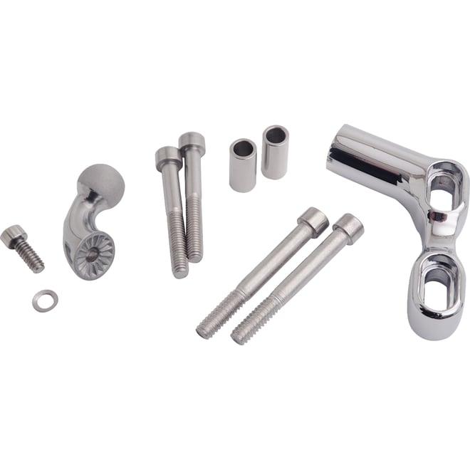 Ciro Perch Mount - Offset - Gen 2 - Chrome Ciro Perch Mount - Offset - Gen 2 - Chrome