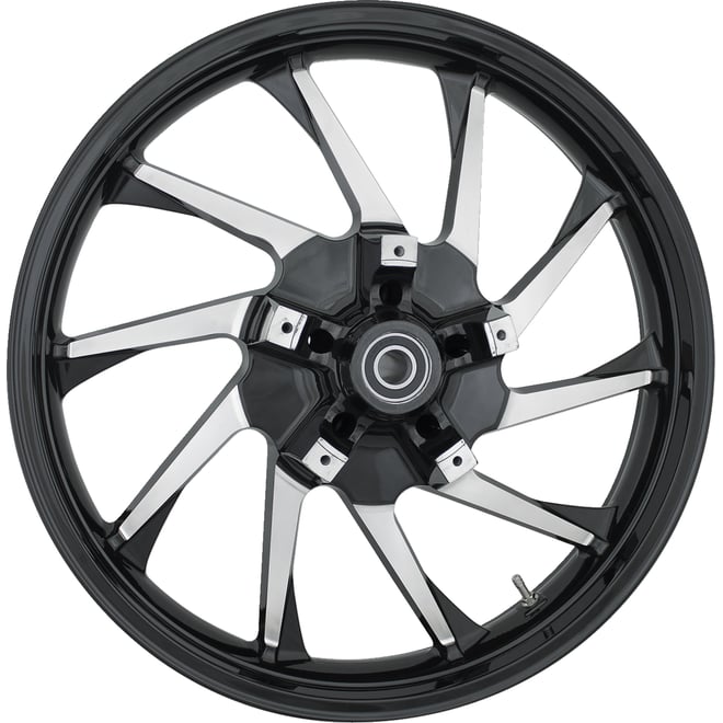 Coastal moto Wheel - Hurricane 3D - Front - Dual Disc/with ABS - Black Cut - 21x3.5