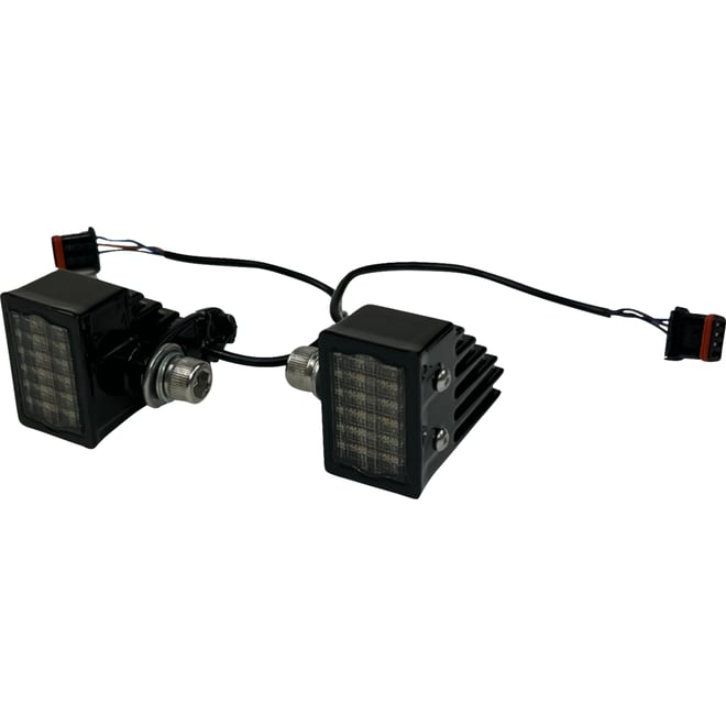 Custom dynamics LED Turn Signals - Front - Gloss Black Custom dynamics LED Turn Signals - Front - Gloss Black